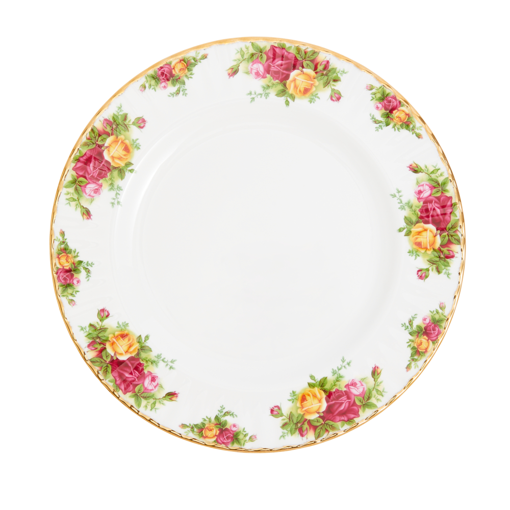   Old Country Roses 中皿4セット Old Country Roses Plate 27cm Set of 4 - Royal Albert® Australia